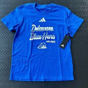 NWT Women’s Adidas Blue Delaware Blue Hens Graphic T-Shirt